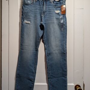 Aeropostale Blue Distressed Jeans
